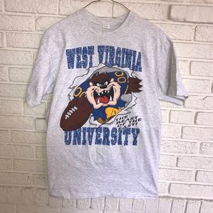 Vintage Looney Tunes West Virginia University Tee